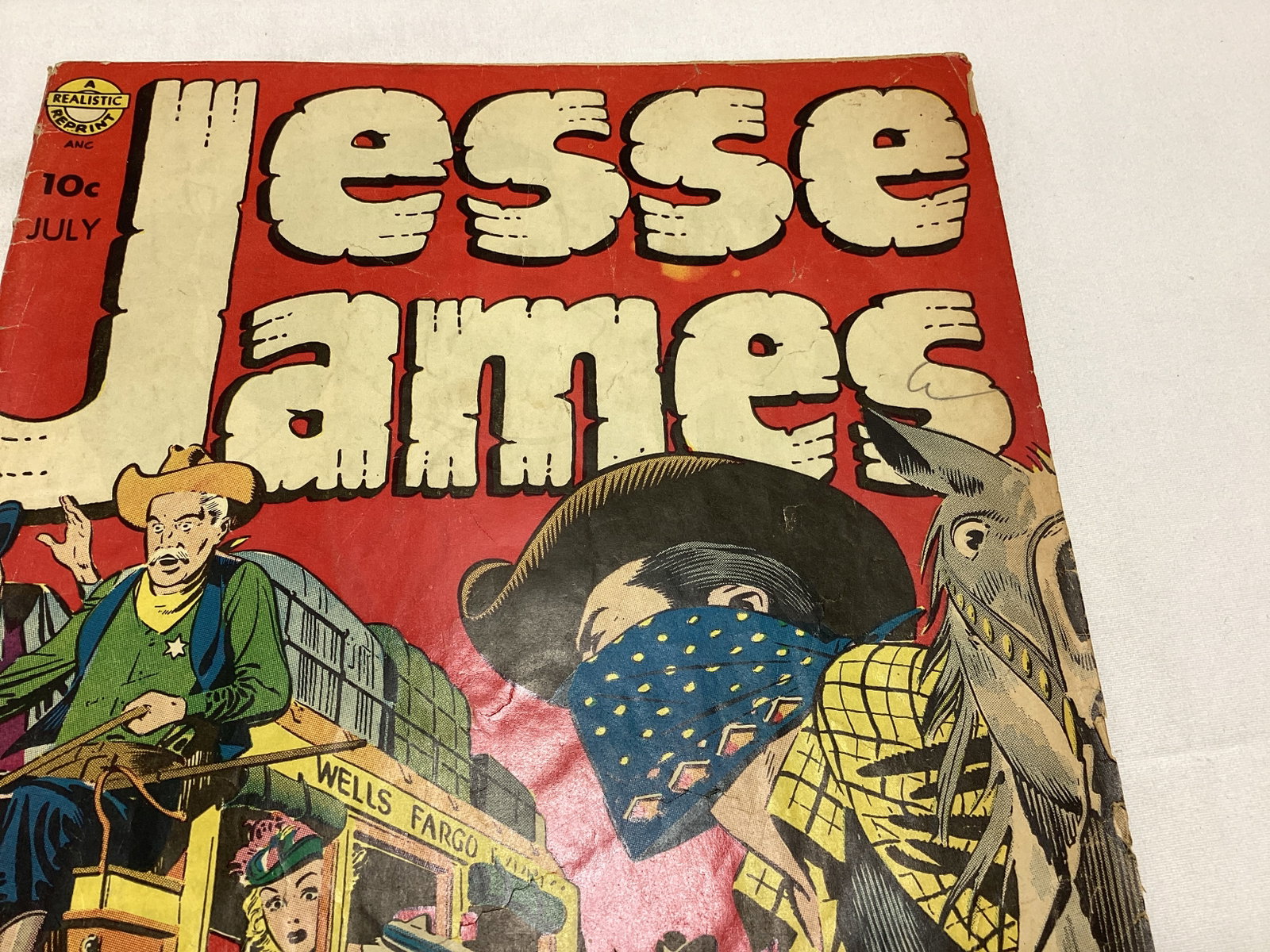 Jesse James 1 Realistic Reprint Comic Book - 3