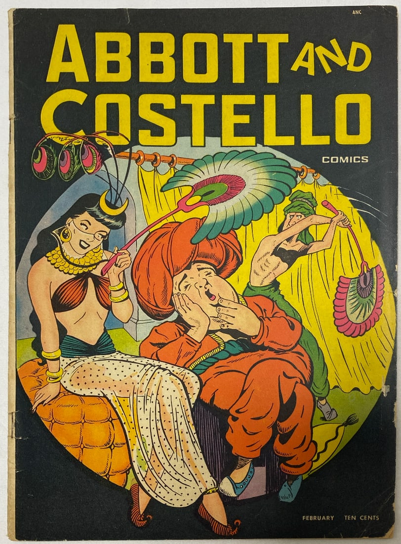 Abbott and Costello Comics 6 Comic Book: 1949, please preview and see all photos for this lot