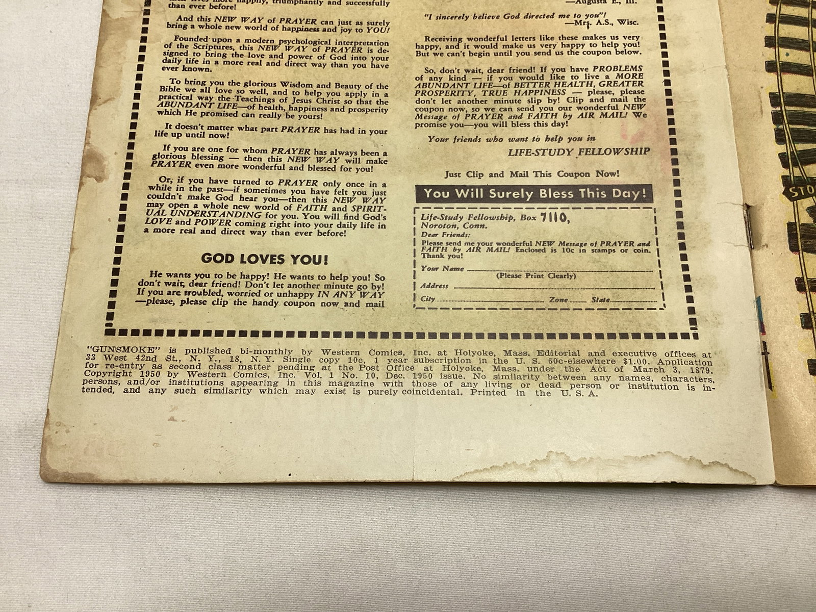 Gunsmoke 10 Comic Book - 7