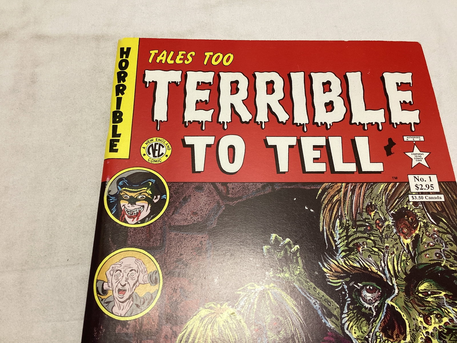 Tales Too Terrible to Tell 1 Comic Book - 2