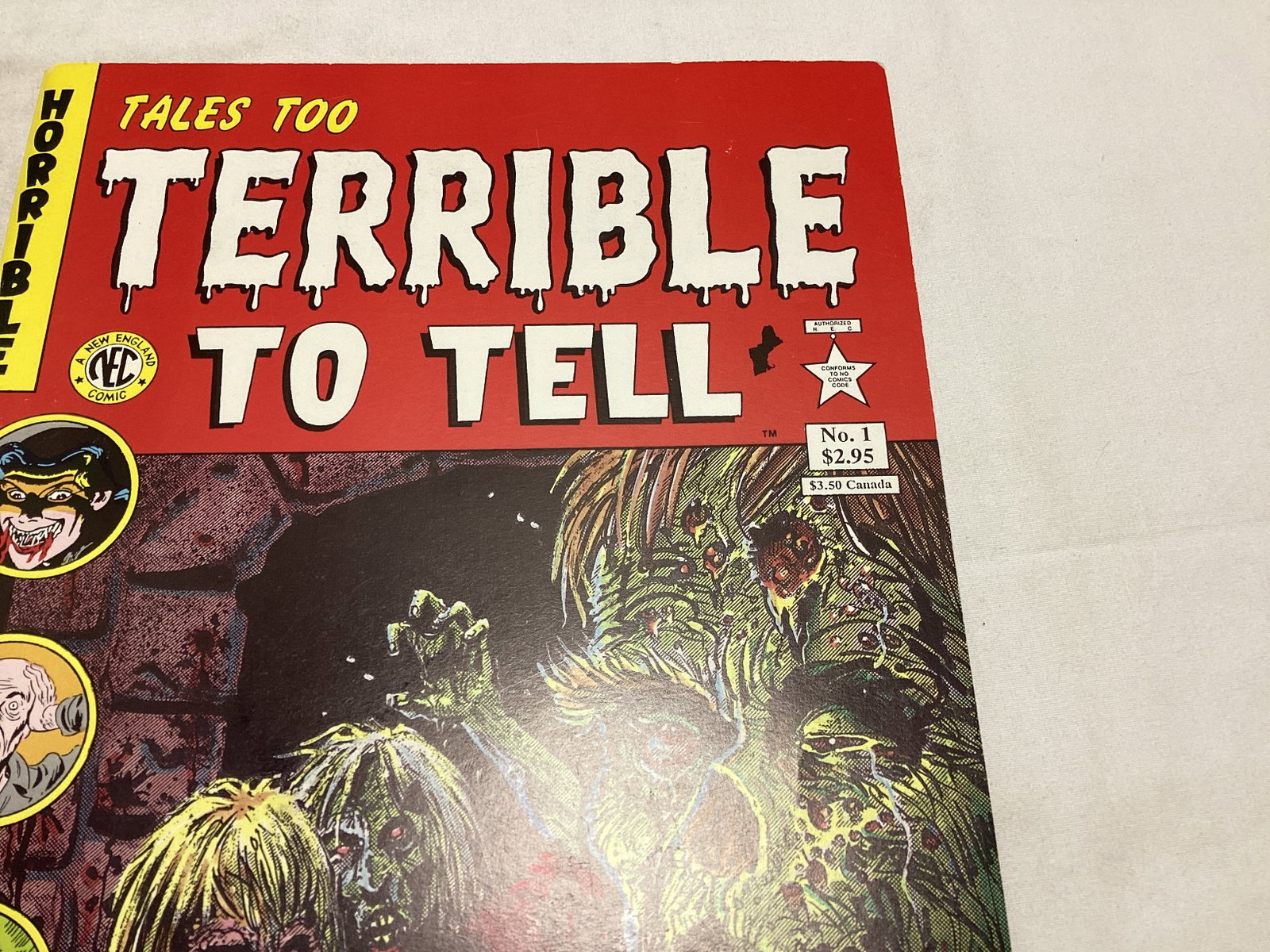 Tales Too Terrible to Tell 1 Comic Book - 3