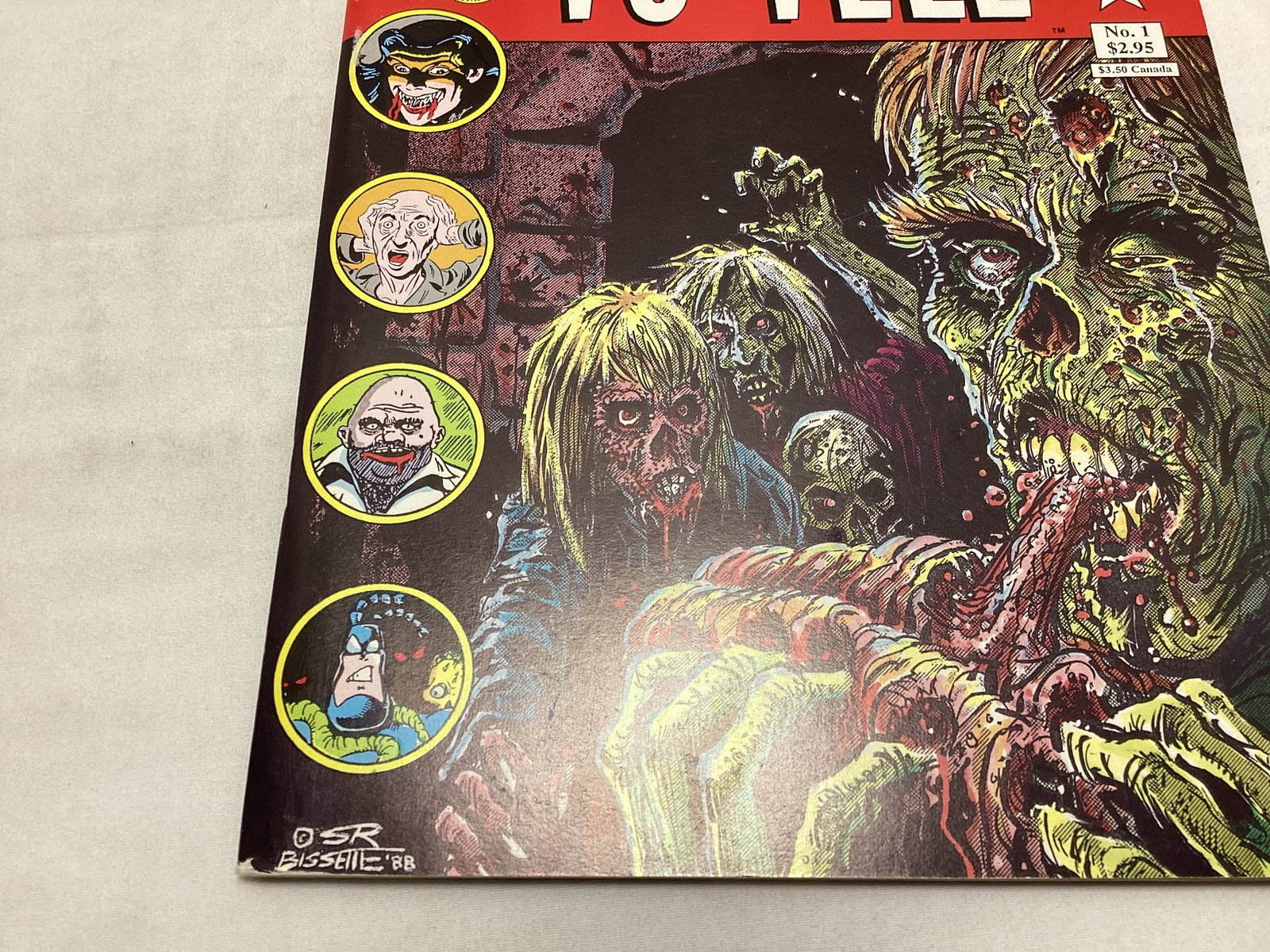 Tales Too Terrible to Tell 1 Comic Book - 4