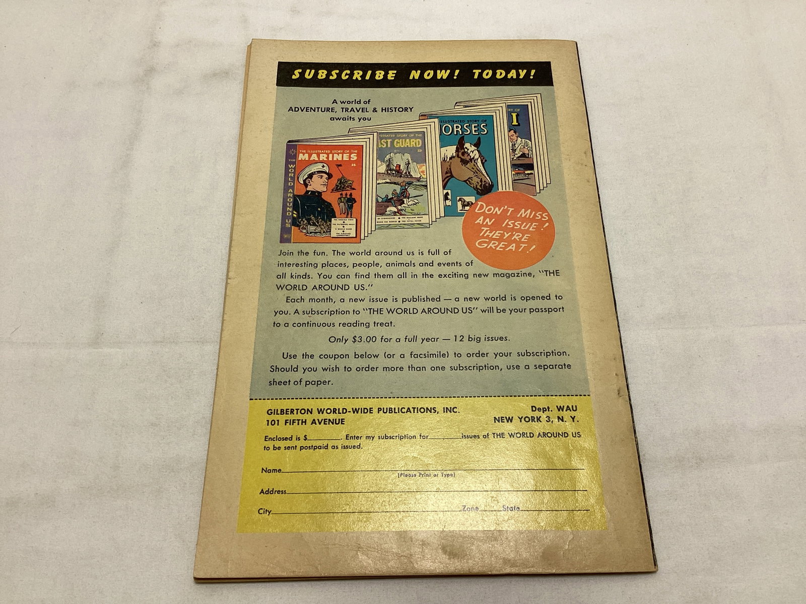 The World Around Us 24 Ghosts Classics Illustated Comic Book - 8