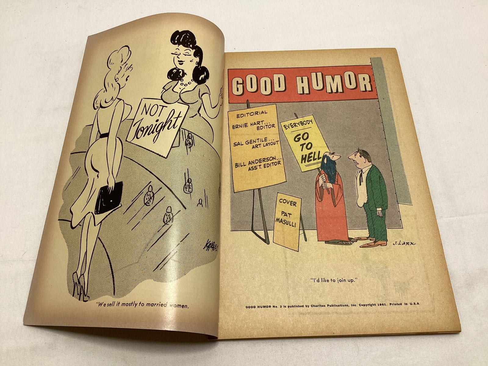 Good Humor 2 Charlton Comic Book - 6