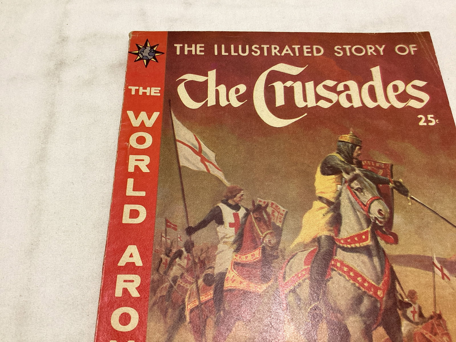 The World Around Us 16 Crusades Classics Illustrated Comic Book - 2