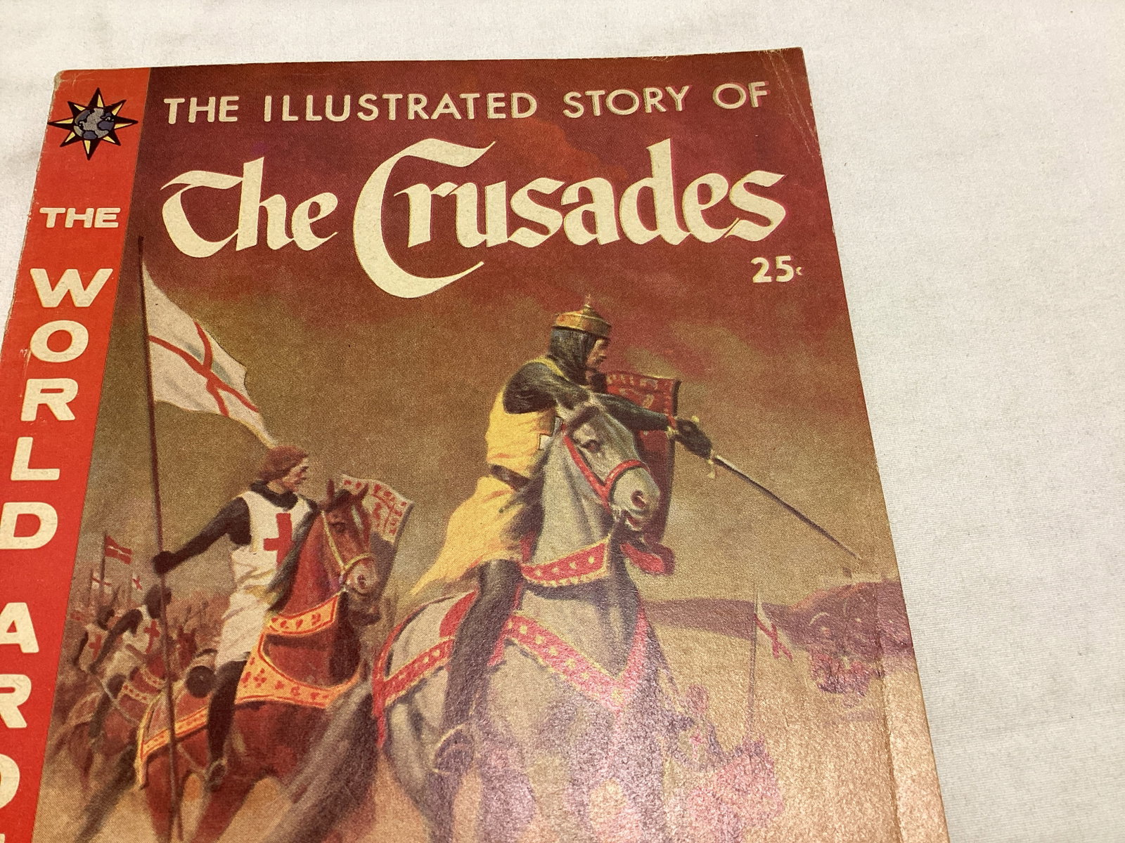 The World Around Us 16 Crusades Classics Illustrated Comic Book - 3