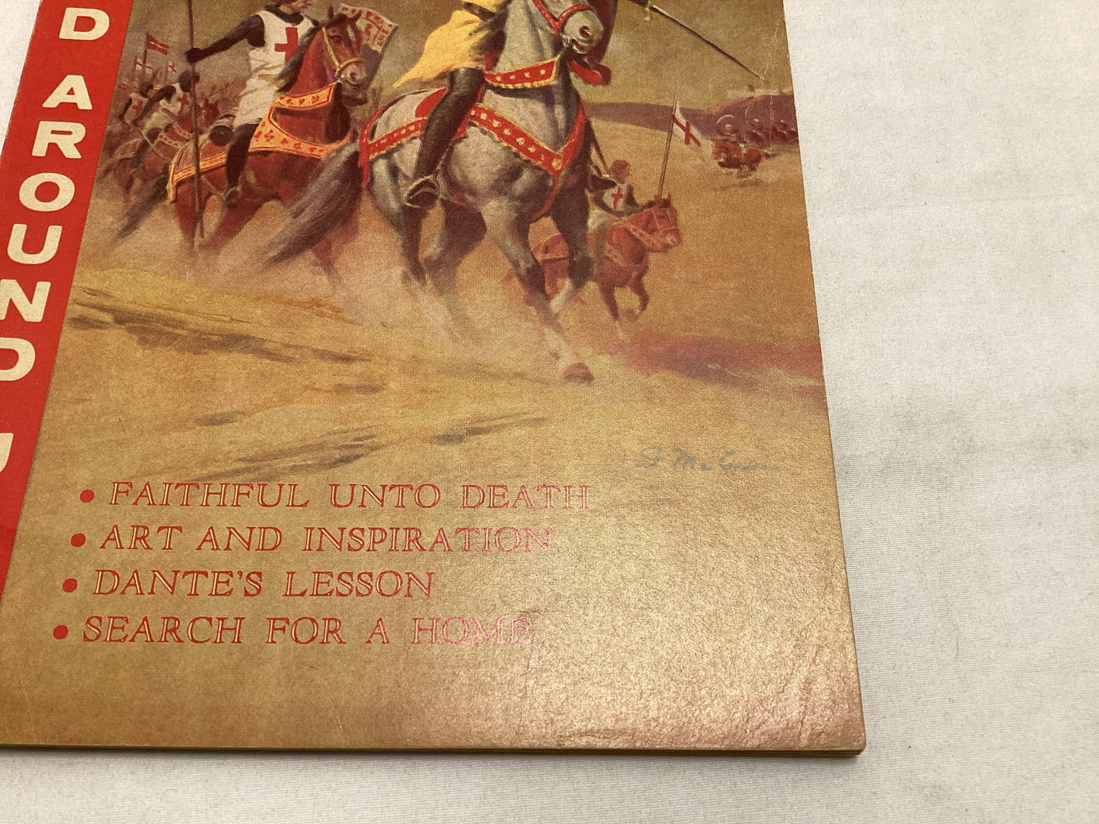 The World Around Us 16 Crusades Classics Illustrated Comic Book - 5