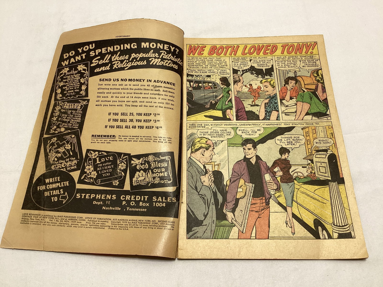 Love Romances 84 Comic Book - 6