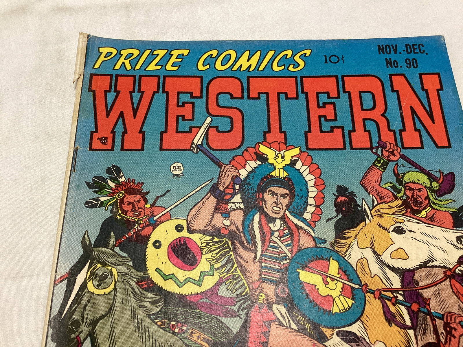 Prize Comics Western 90 Comic Book - 2