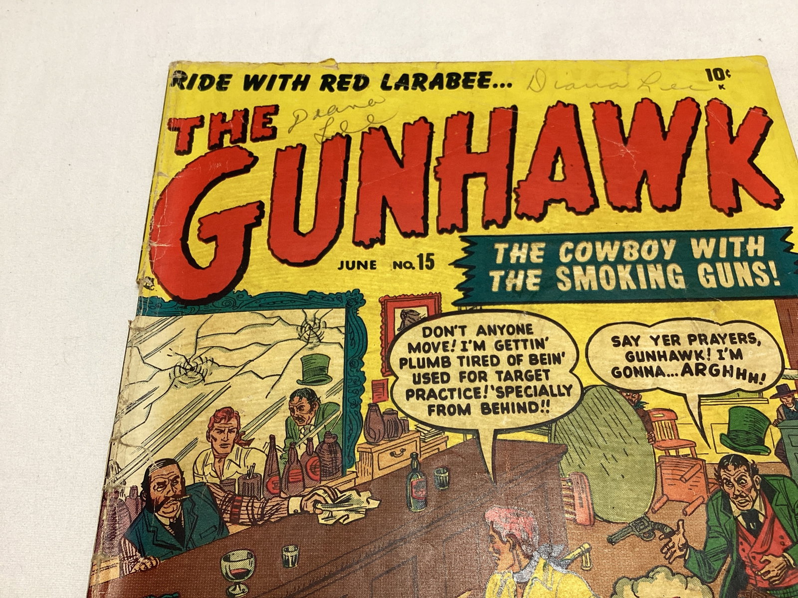The Gunhawk 15 Comic Book - 2