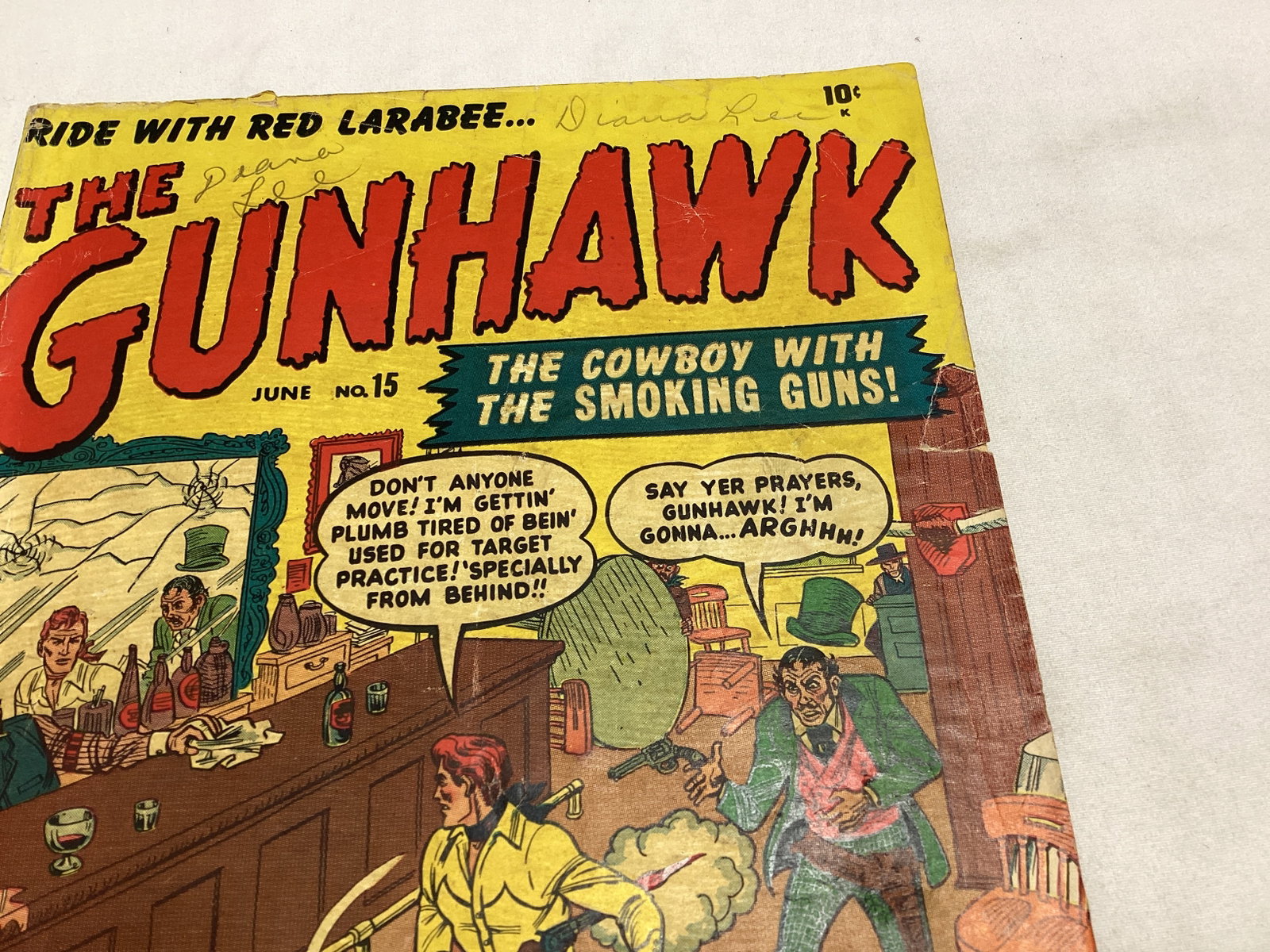 The Gunhawk 15 Comic Book - 3