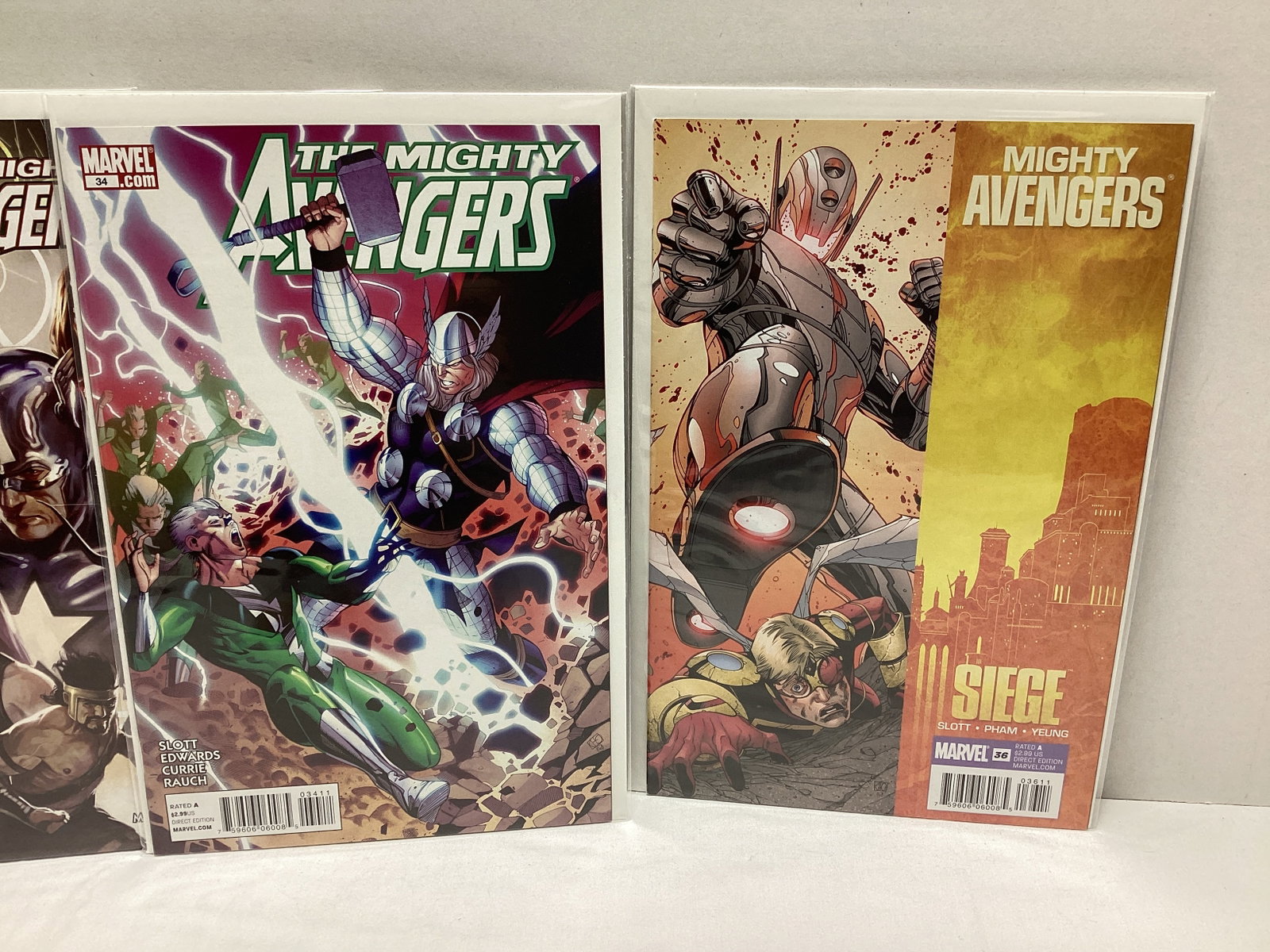 Six Mighty Avengers Marvel Comic Books - 3