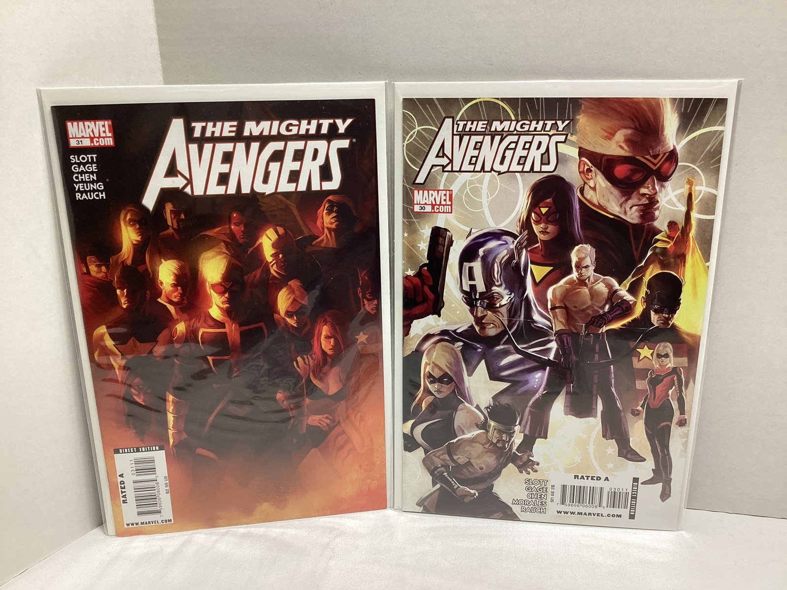 Six Mighty Avengers Marvel Comic Books - 4