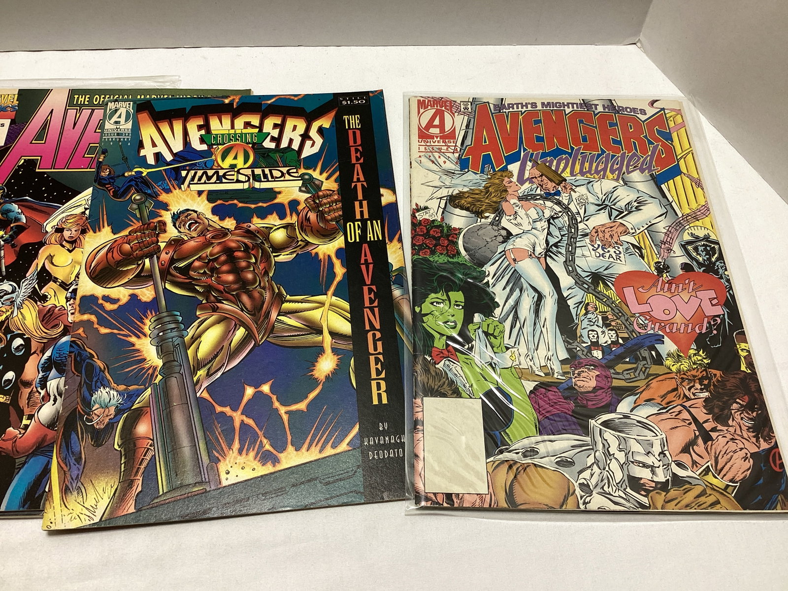 Eight Avengers Marvel Comic Books - 3