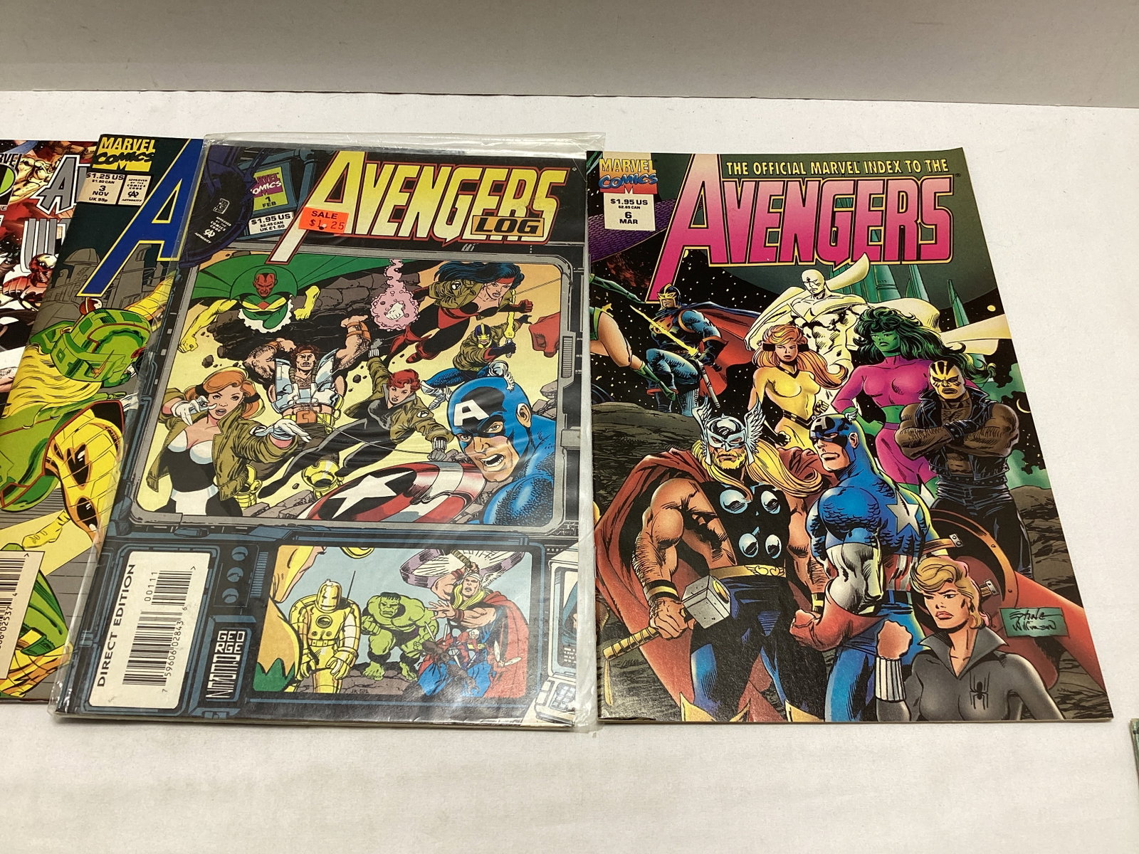 Eight Avengers Marvel Comic Books - 4
