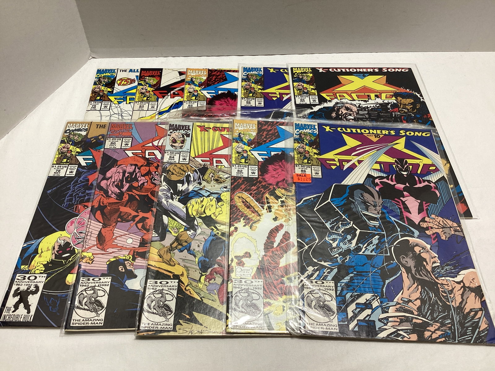 10 X Factor Marvel Comic Books (1 of 6)