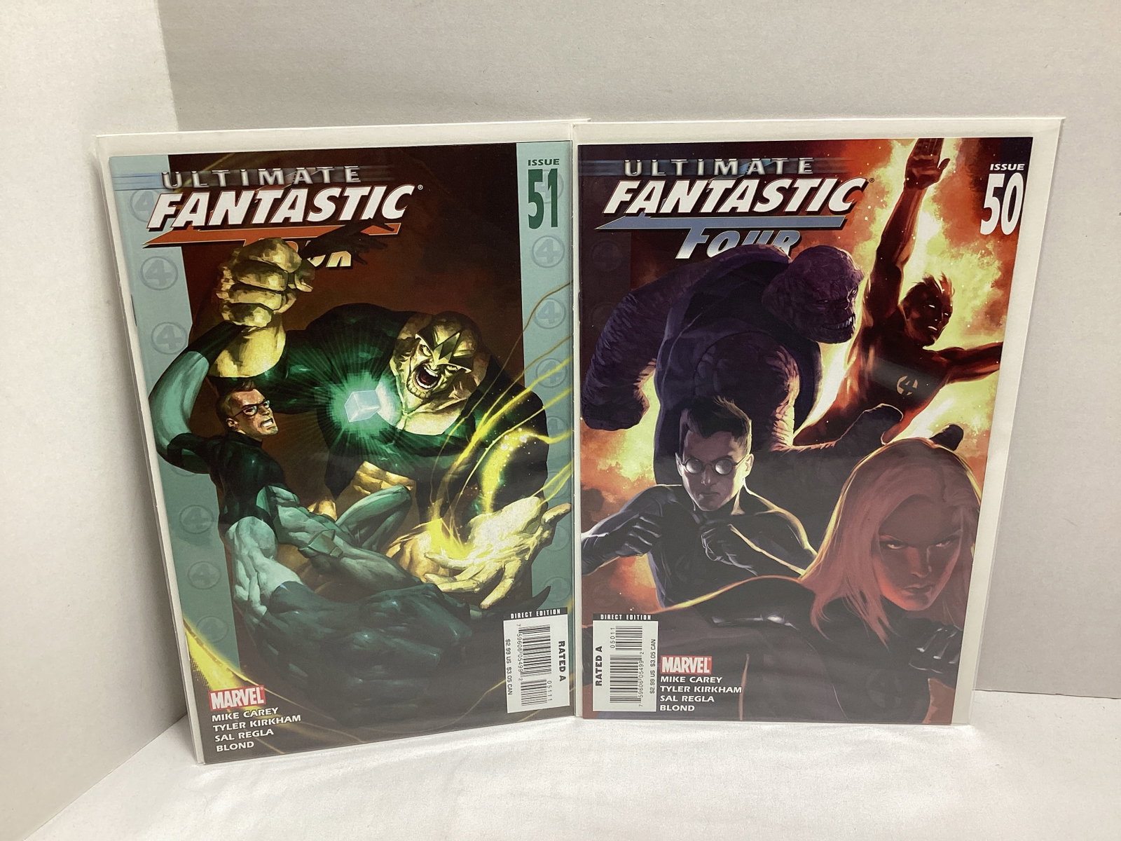 Six Ultimate Fantastic Four Marvel Comic Books - 4