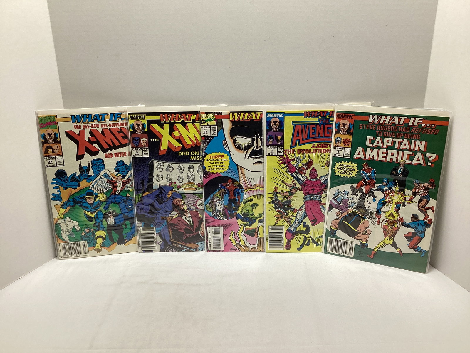 Five What If? Marvel Comic Books (1 of 3)
