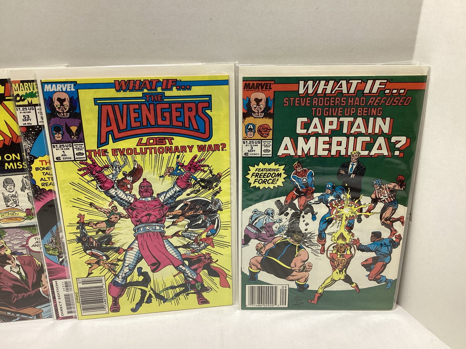 Five What If? Marvel Comic Books - 2