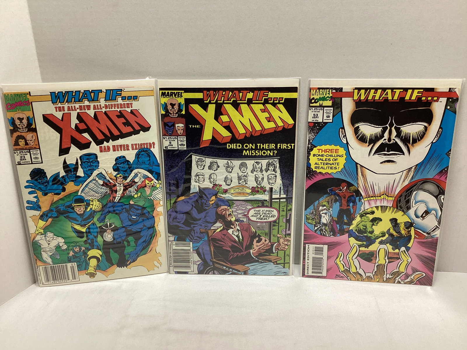 Five What If? Marvel Comic Books - 3