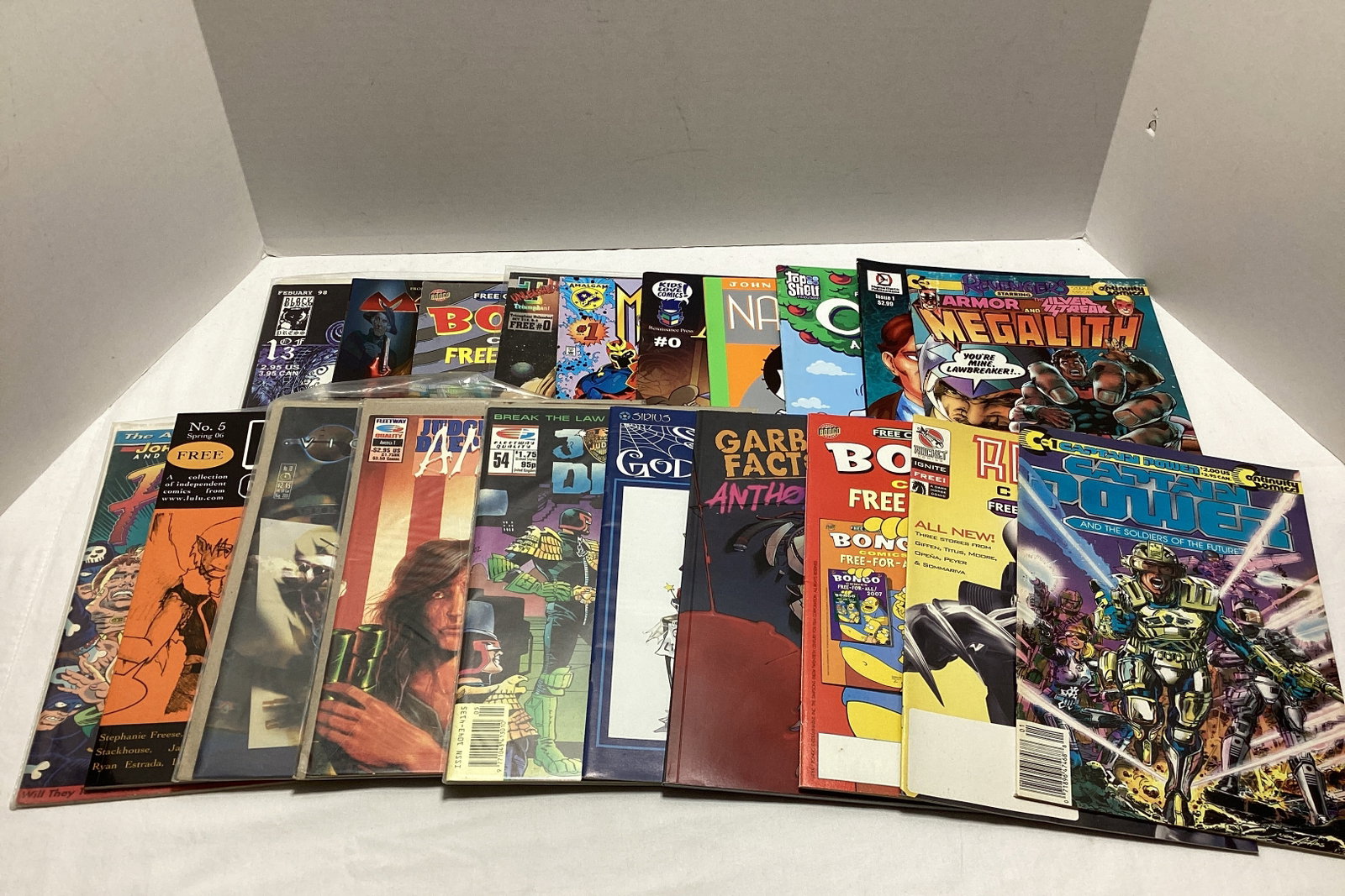 20 Comic Books: .