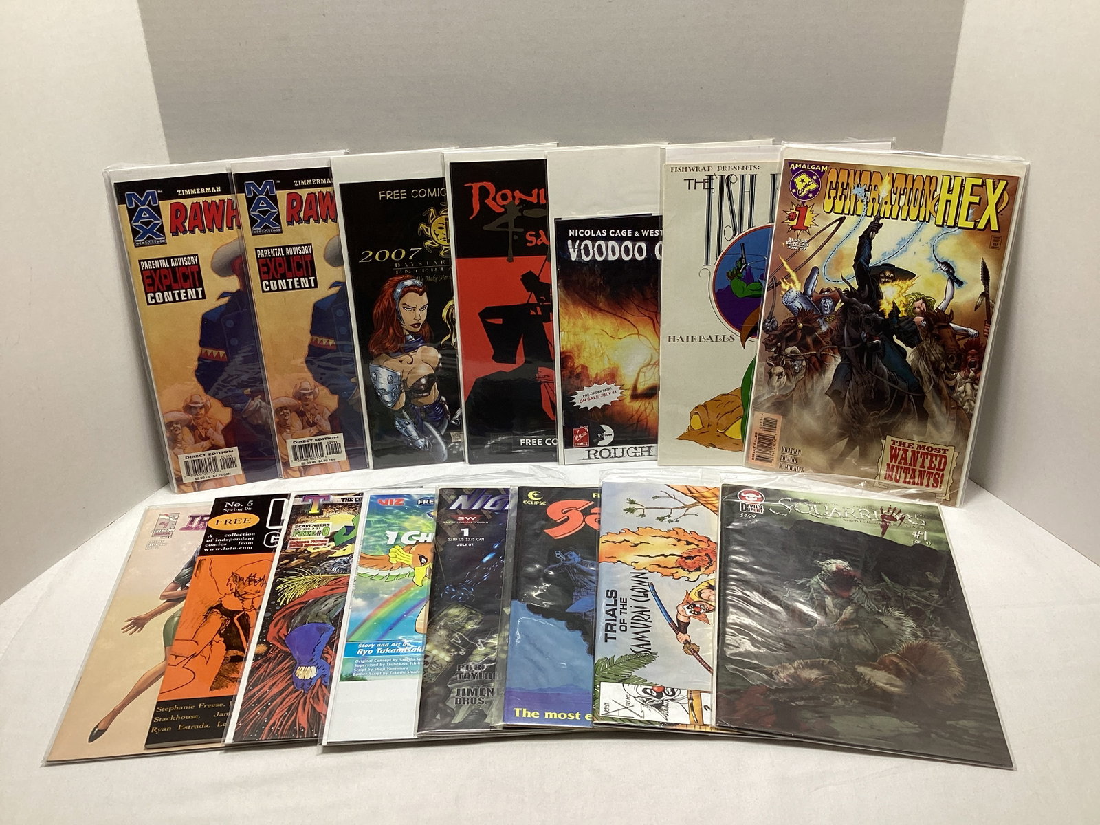 15 Comic Books: .