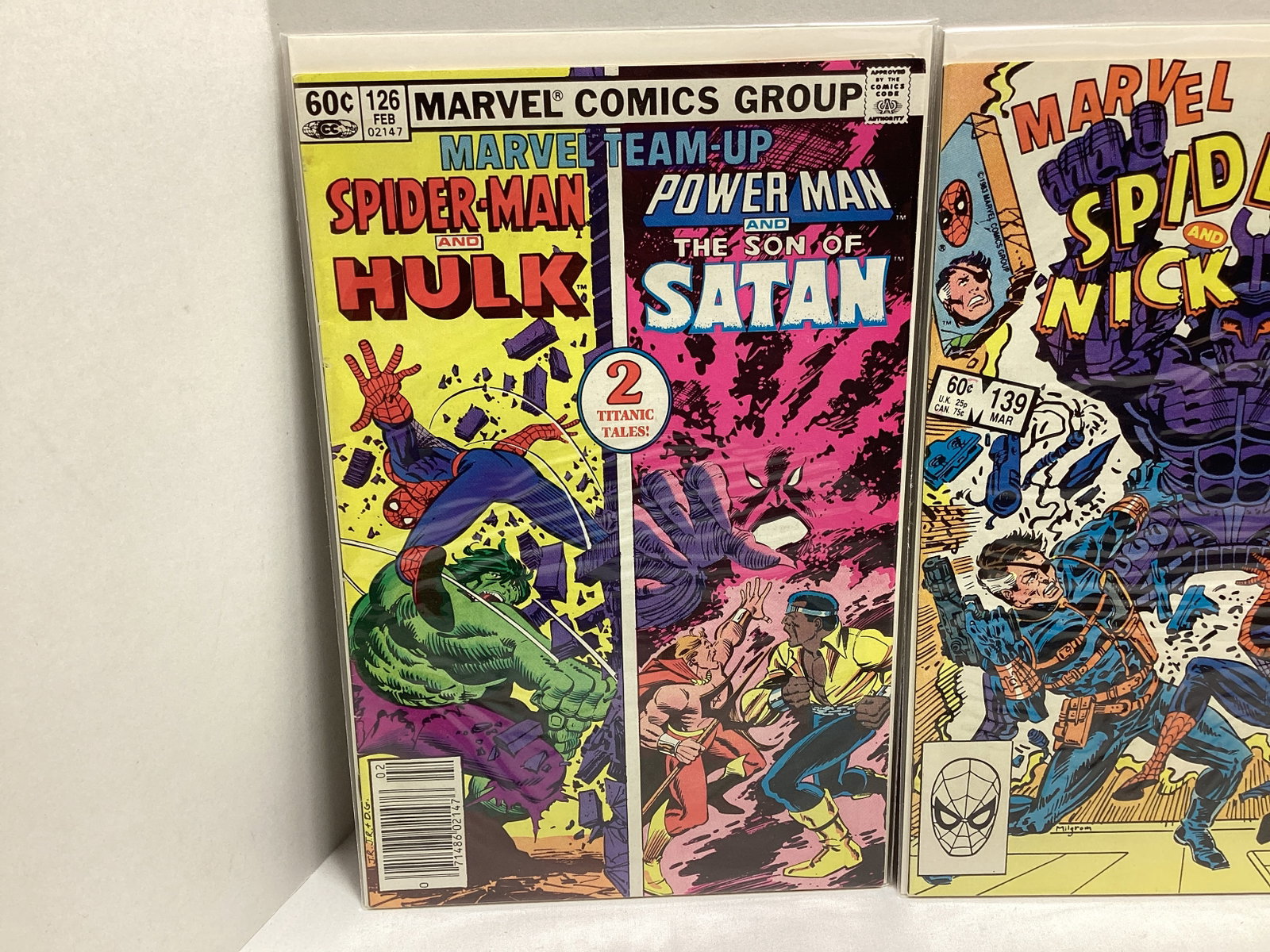 Three Marvel Team-Up Comic Books - 2
