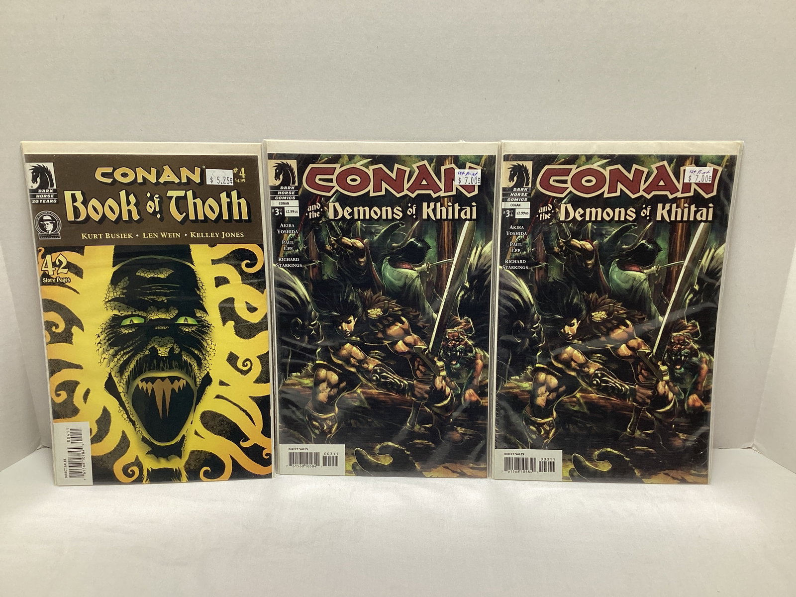 Seven Conan the Barbarian Dark Horse Comic Books - 2