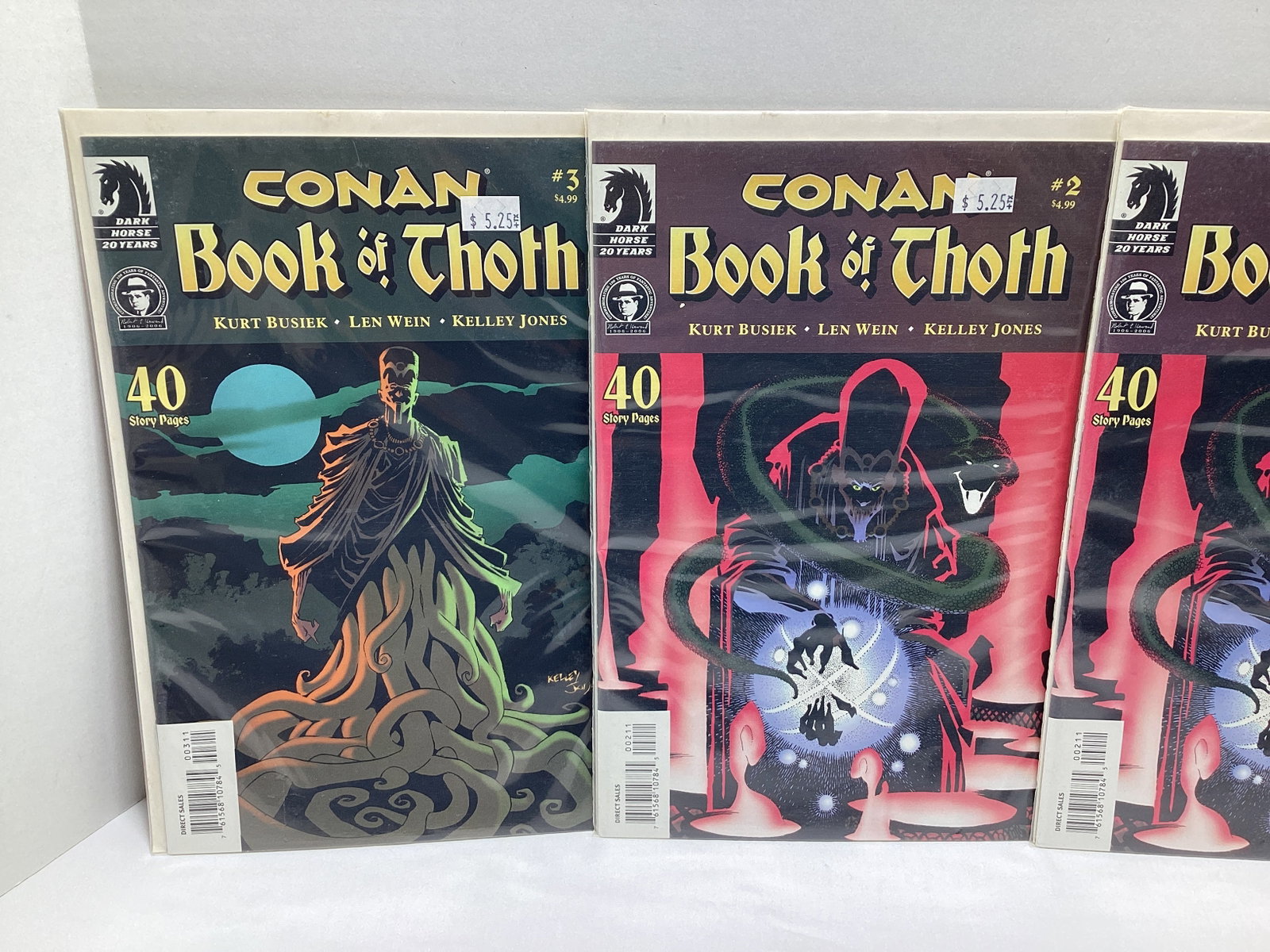 Seven Conan the Barbarian Dark Horse Comic Books - 3