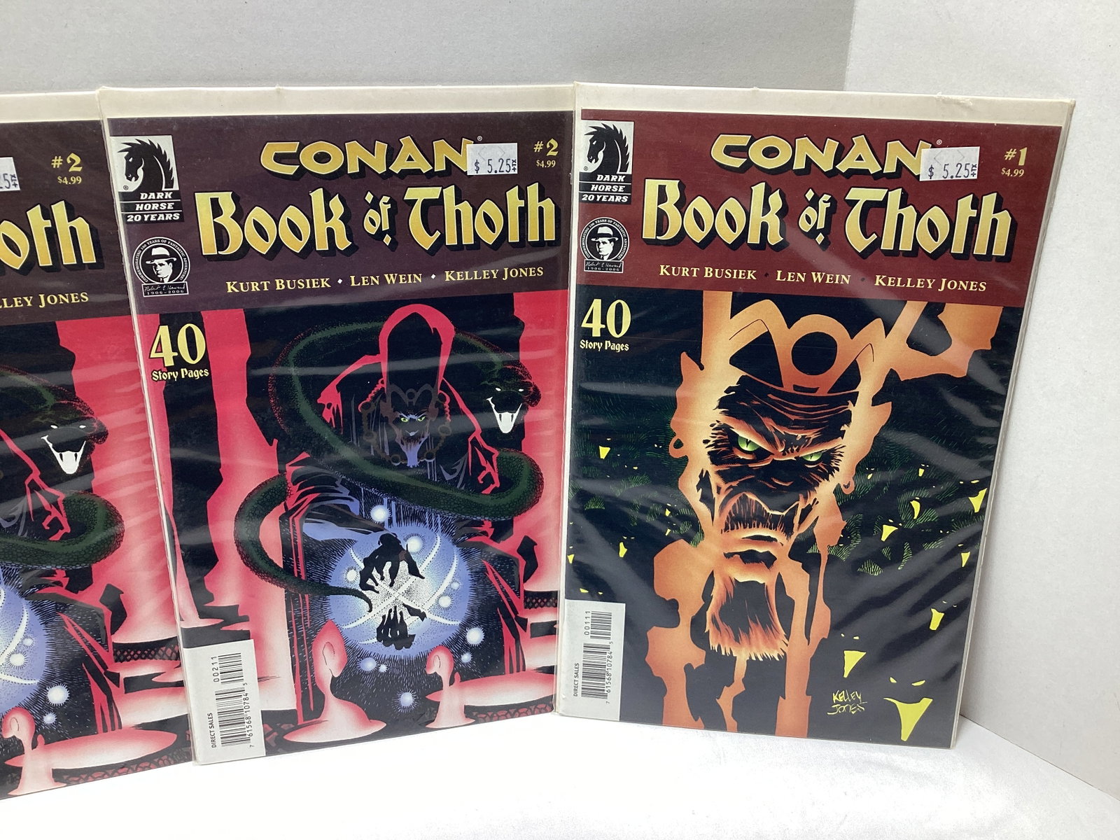 Seven Conan the Barbarian Dark Horse Comic Books - 4