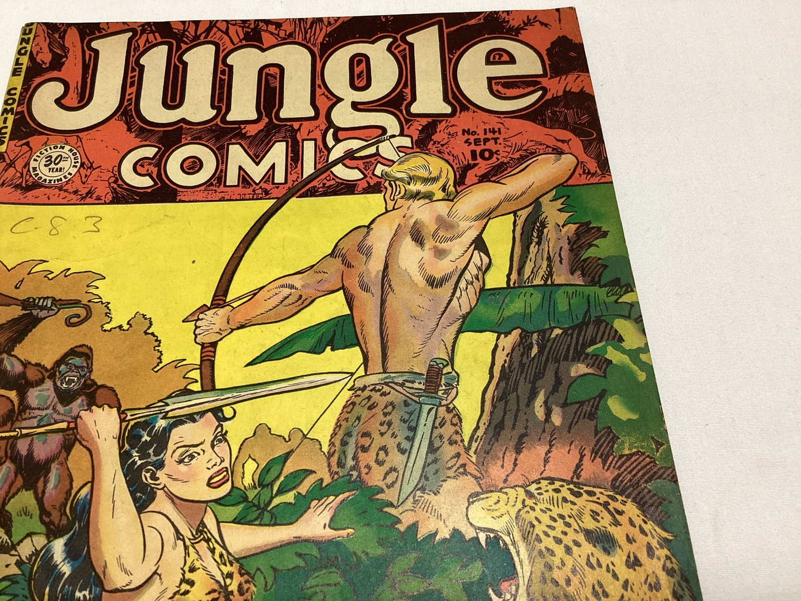 Jungle Comics 141 Fiction House Comic Book - 3