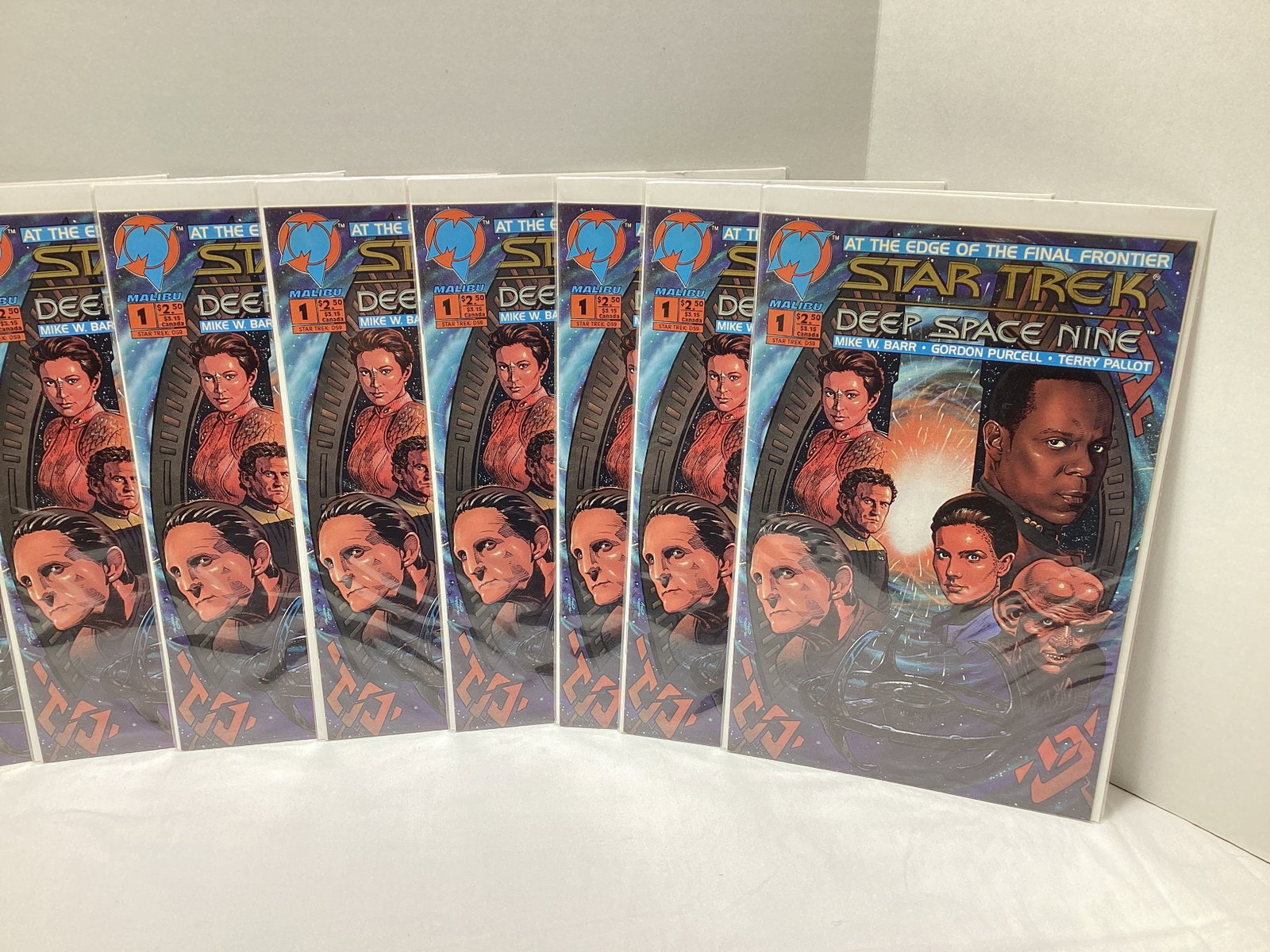 10 Star Trek Malibu Comic Books - 2