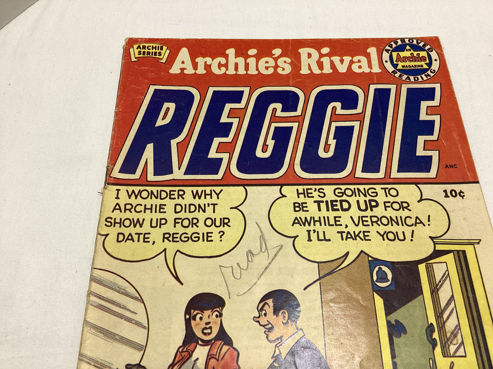 Archie's Rival Reggie 1 Comic Book - 2