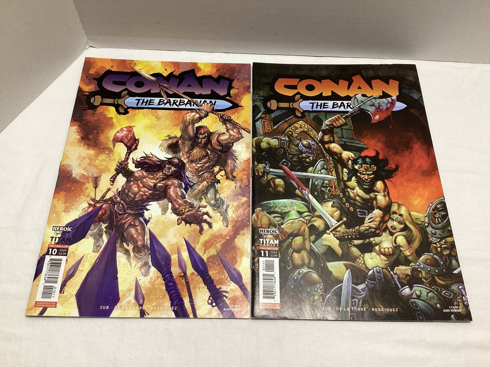 12 Conan the Barbarian Titan Comic Books - 6