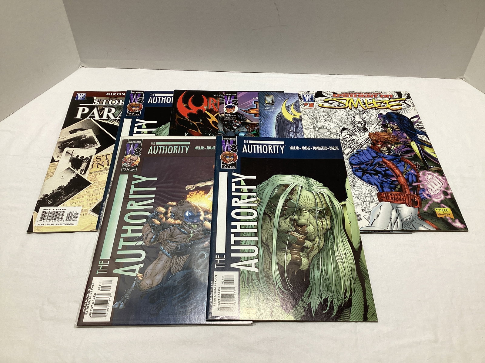 Eight Wildstorm Comic Books: .