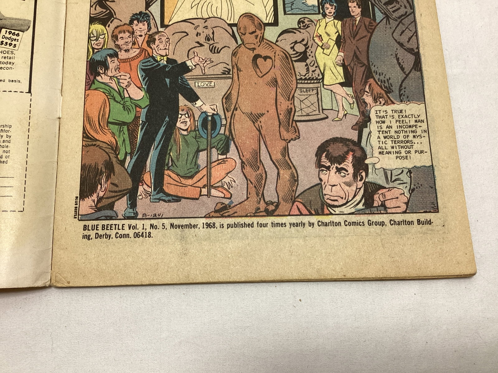 Blue Beetle 5 Charlton Comic Book - 7