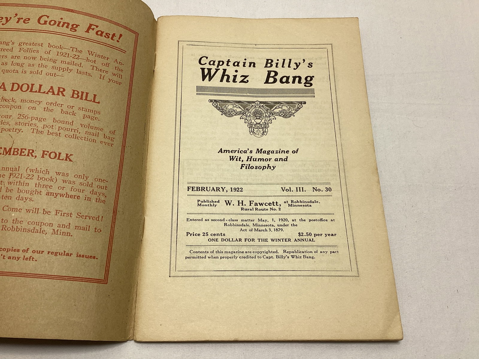 Capt. Billy's Whiz Bang 30 Comic Fanzine - 4