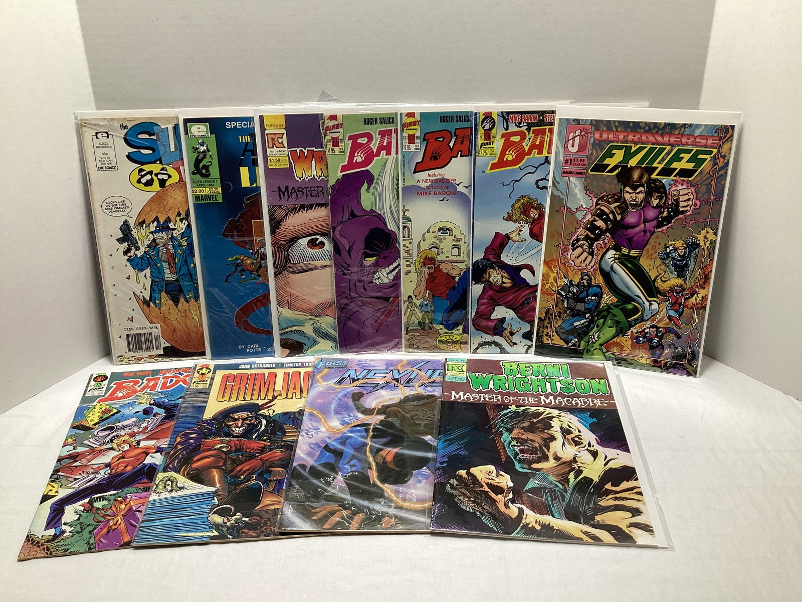 11 Comic Books: .