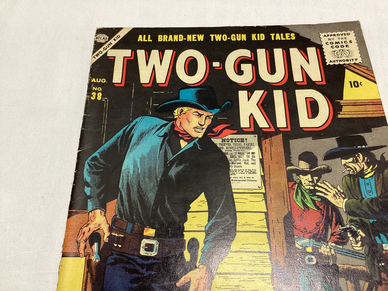 Two-Gun Kid 38 Atlas Western Comic Book - 2