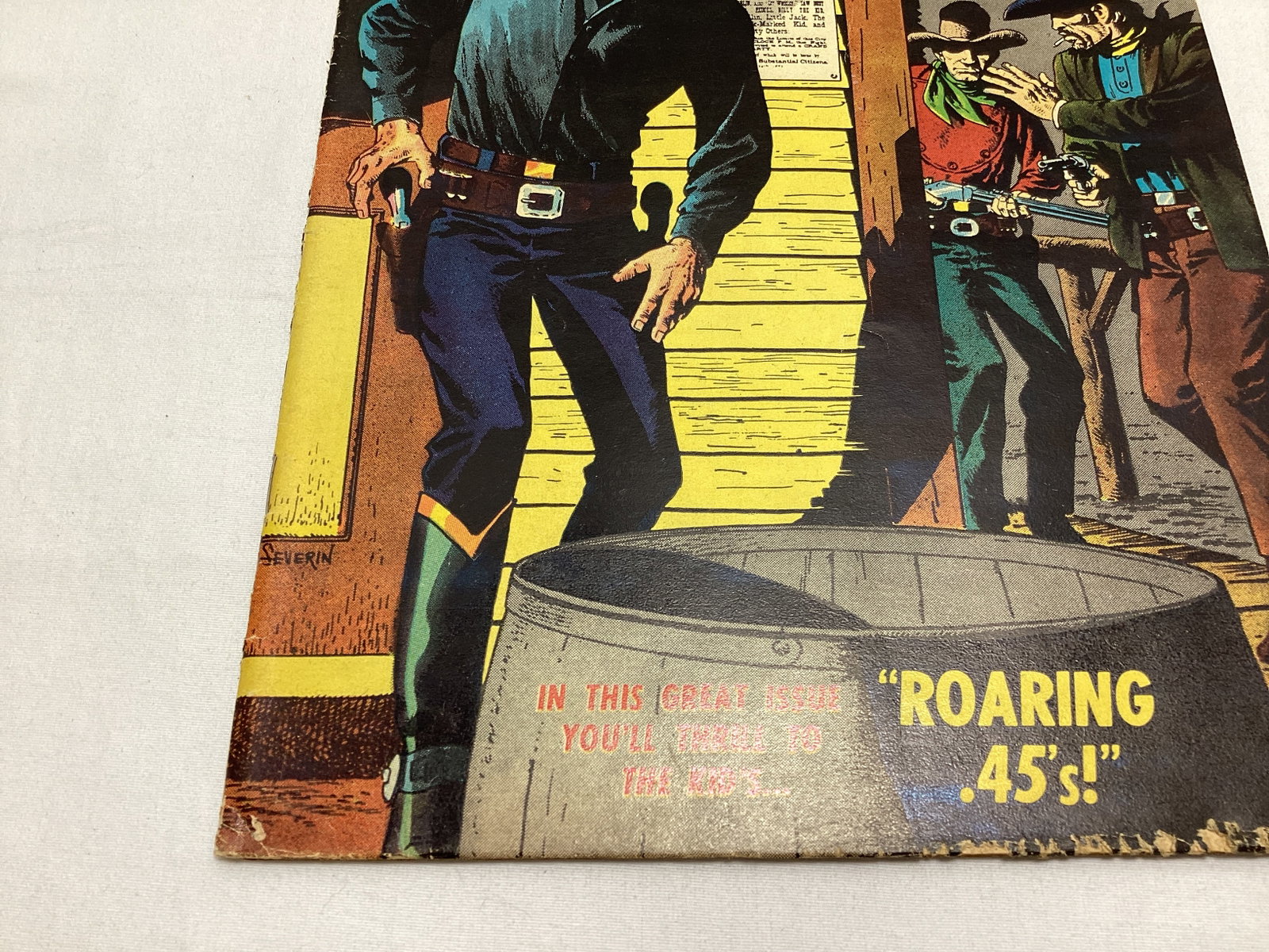 Two-Gun Kid 38 Atlas Western Comic Book - 4