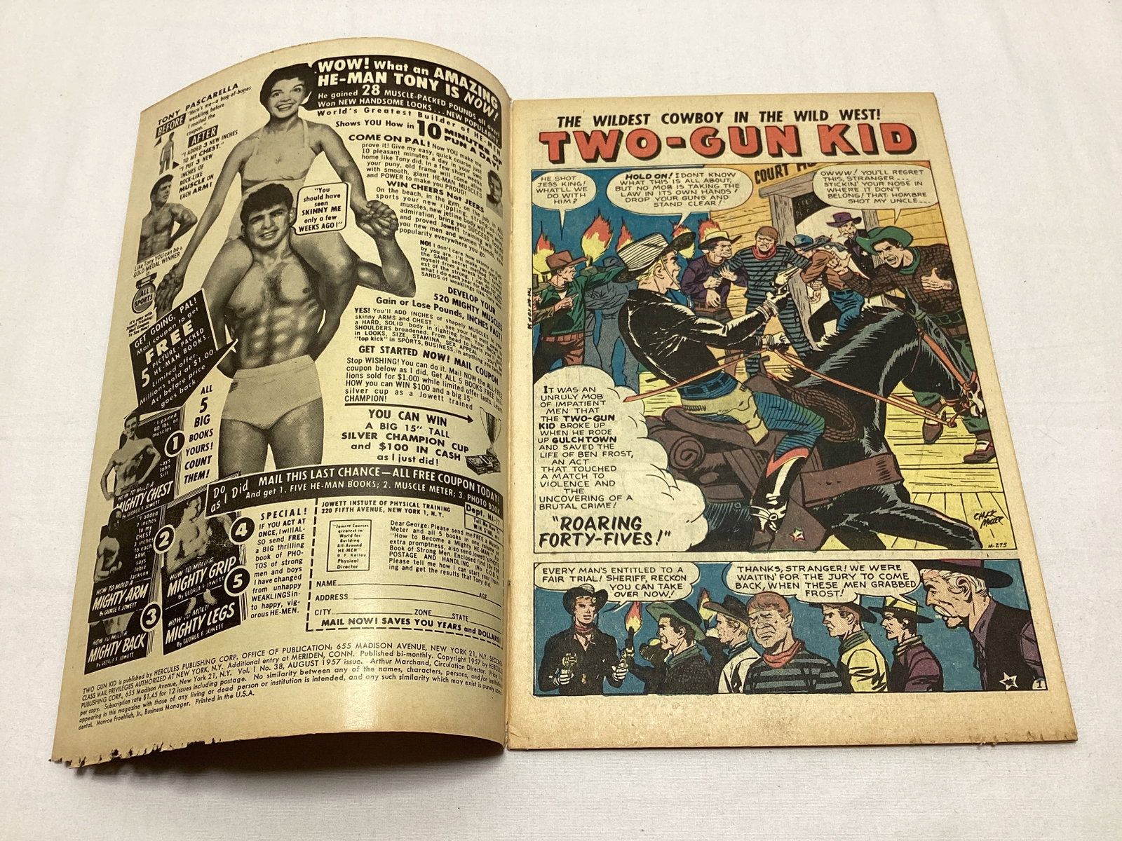 Two-Gun Kid 38 Atlas Western Comic Book - 6