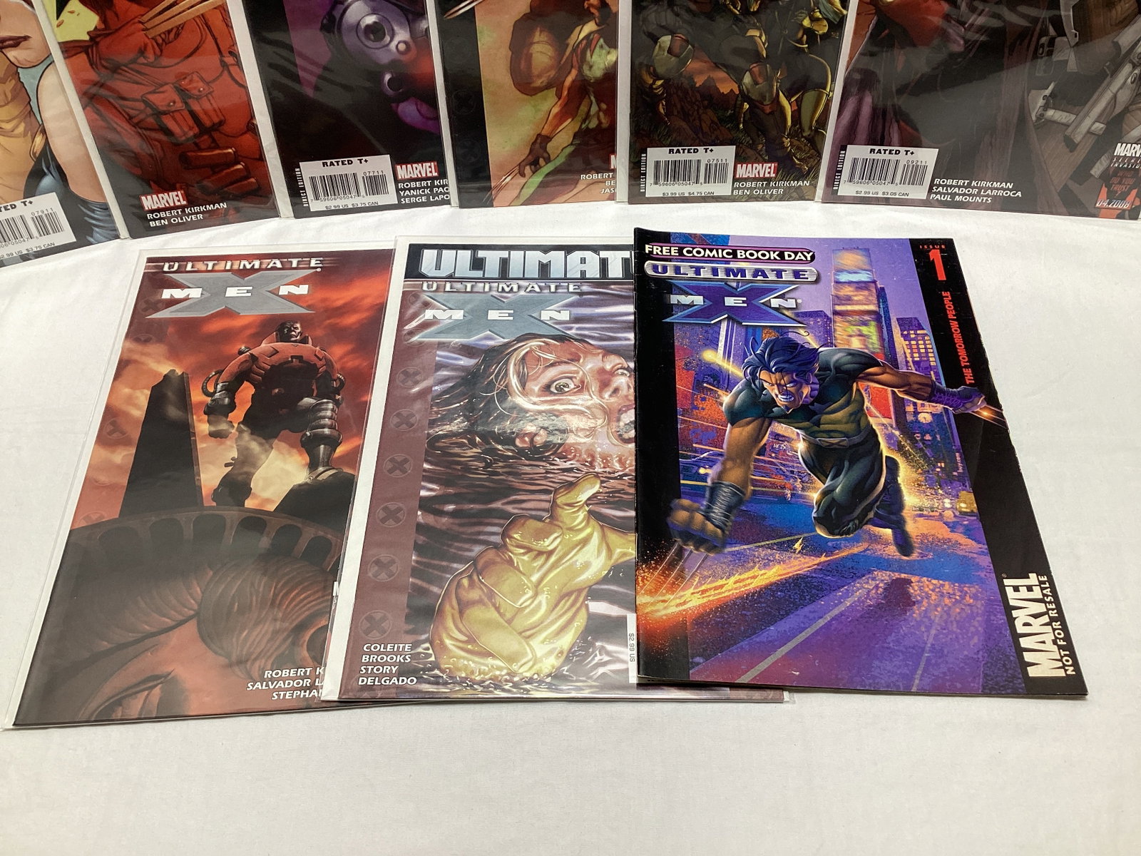 Nine Ultimate X-Men Marvel Comic Books - 2