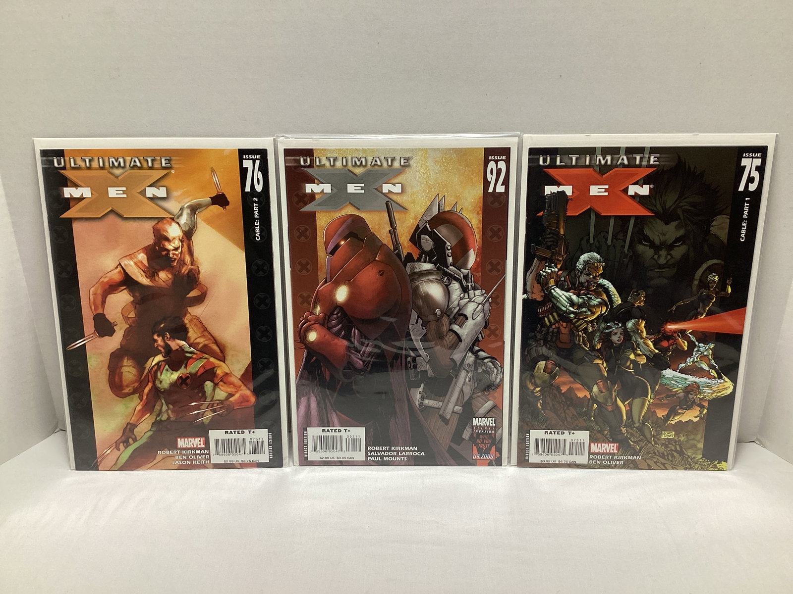 Nine Ultimate X-Men Marvel Comic Books - 3