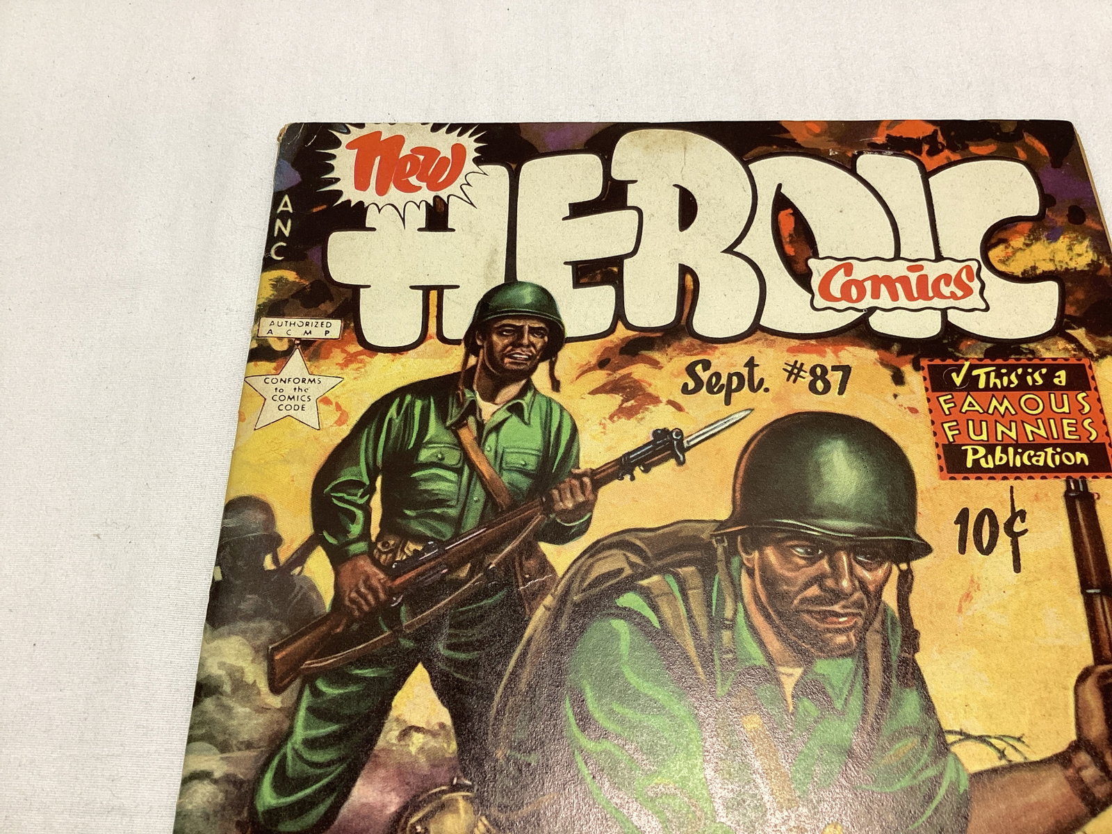 New Heroic Comics 87 Famous Funnies Comic Book - 2