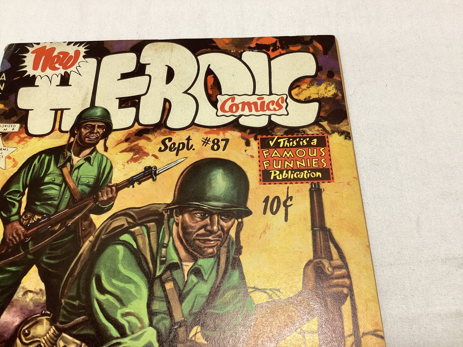 New Heroic Comics 87 Famous Funnies Comic Book - 3