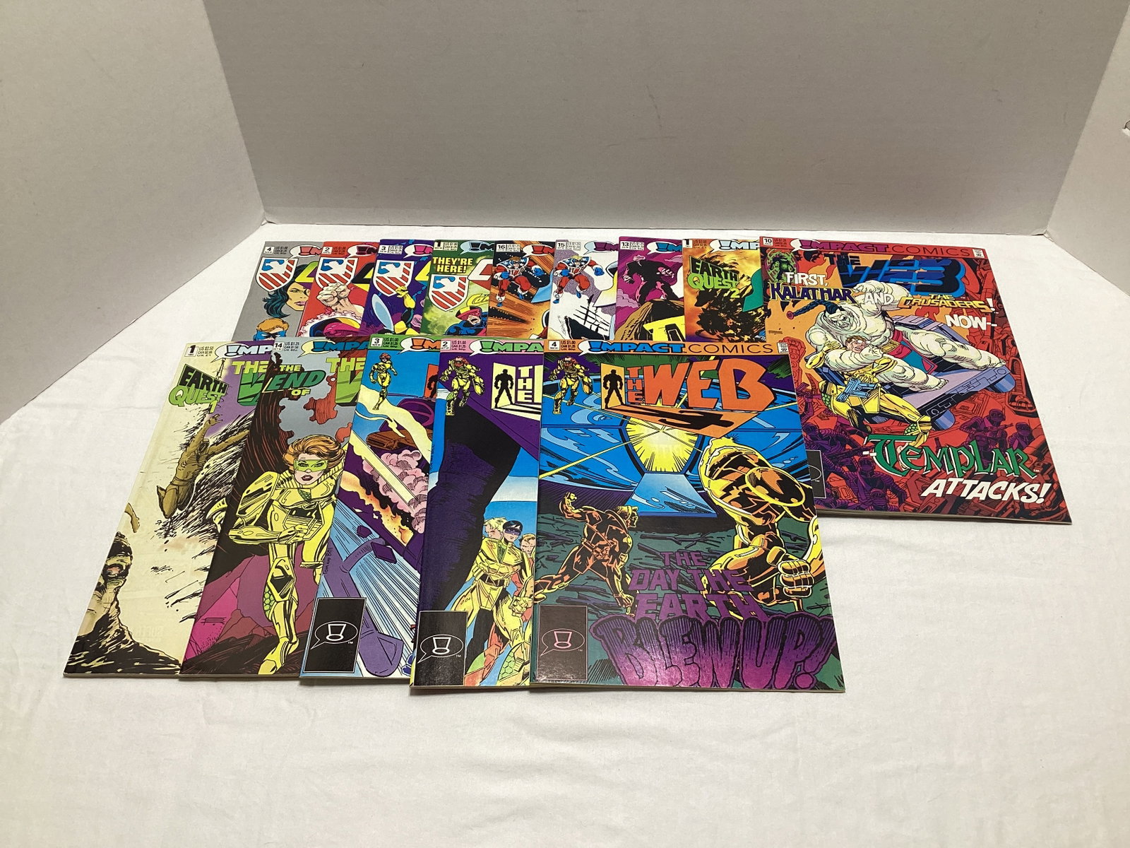 14 Impact Comic Books: .