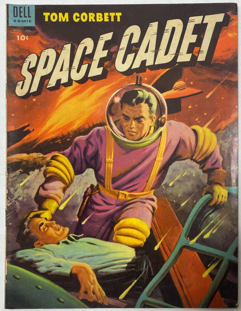 Tom Corbett Space Cadet 8 Dell Comic Book: 1954, Please Preview and see all photos for condition