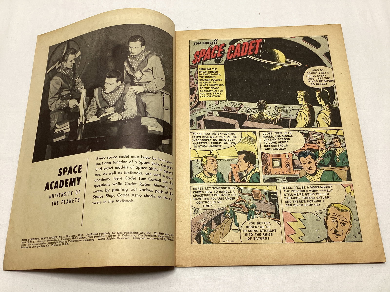 Tom Corbett Space Cadet 8 Dell Comic Book - 6