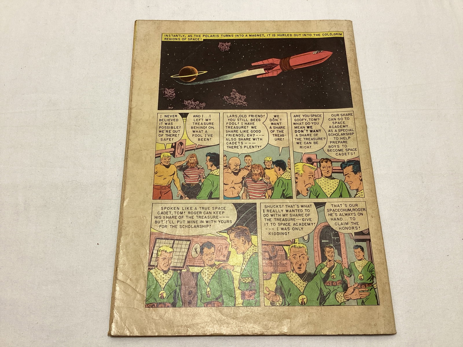 Tom Corbett Space Cadet 8 Dell Comic Book - 8