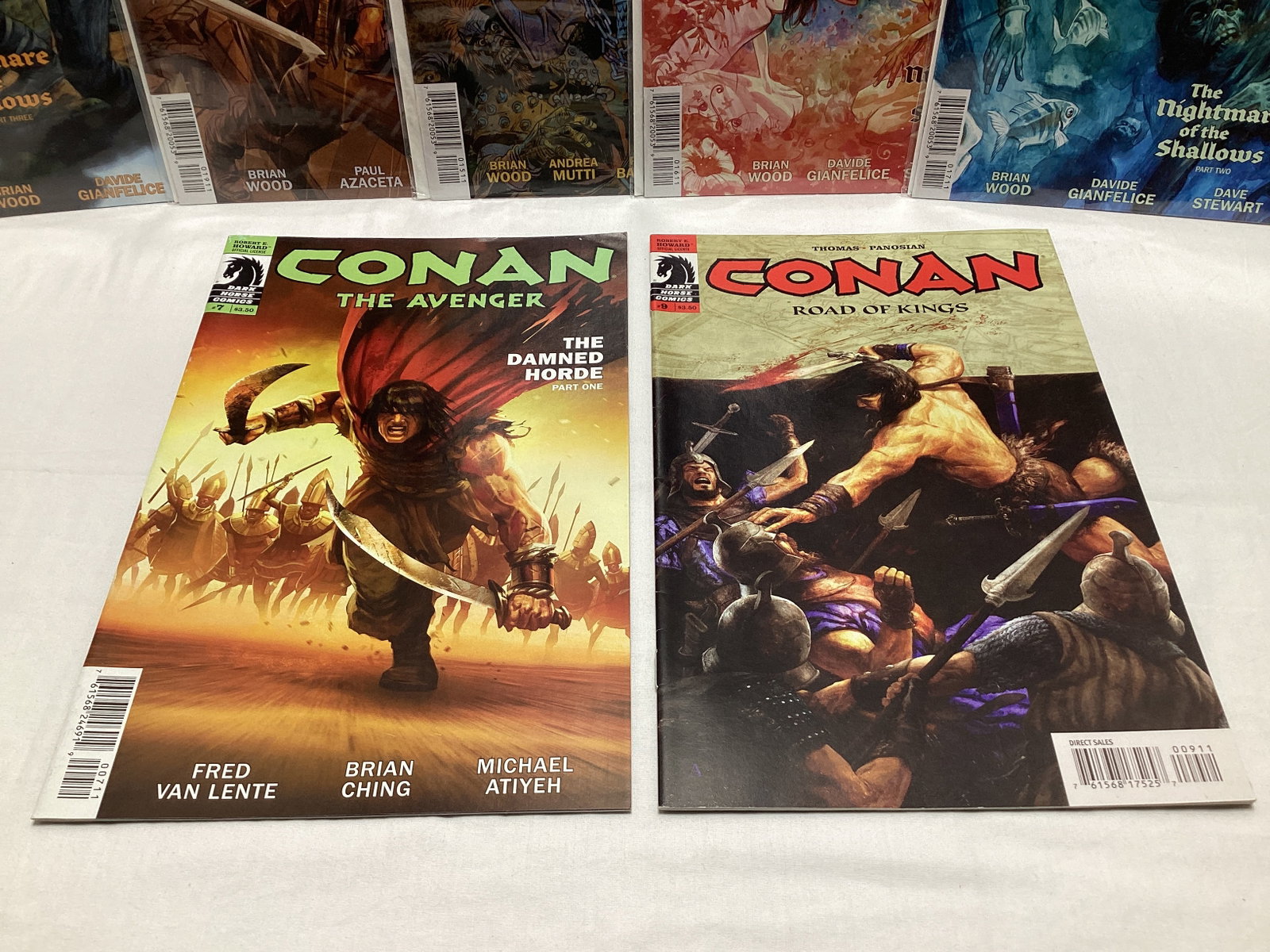 Seven Conan the Barbarian Dark Horse Comic Books - 2